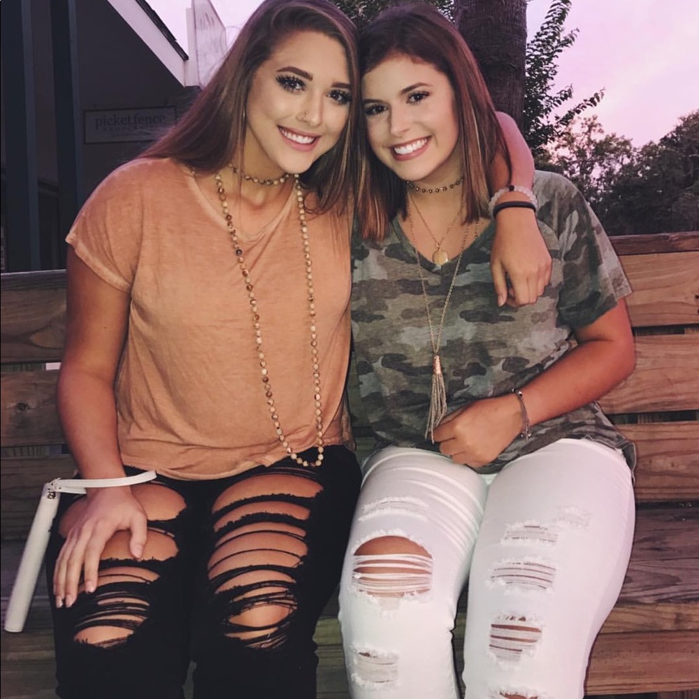 Black Destroyed Jeans